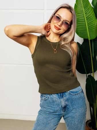 Топ под пиджак в рубчик спортивная майка МК558