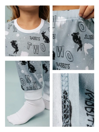 Пижама для девочки для мальчика хлопковая