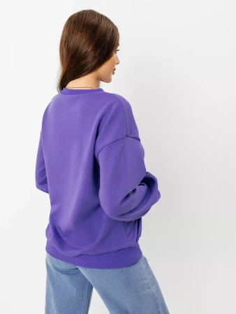 Свитшот женский оверсайз больших размеров ДФ545