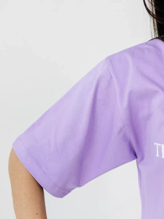 Футболка с принтом оверсайз больших размеров летняя