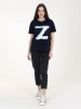 Футболка женская оверсайз с принтом Z