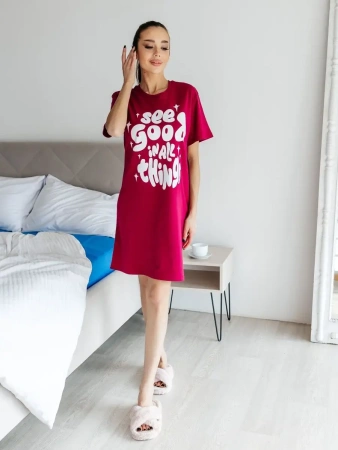 Ночнушка ночная сорочка домашняя одежда оверсайз