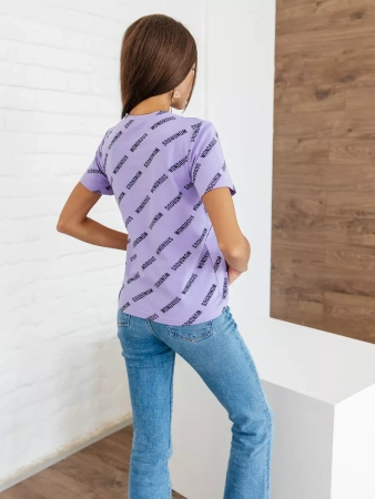 Футболка с принтом больших размеров новогодняя ФК561