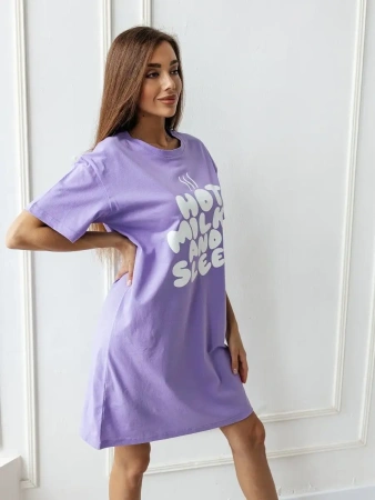 Ночнушка туника домашняя футболка длинная