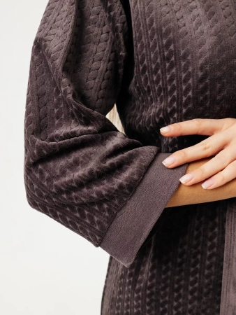 Халат женский домашний велюр