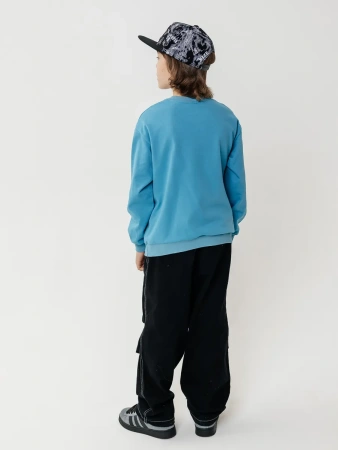 Свитшот для девочки оверсайз в школу подростковый лонгслив