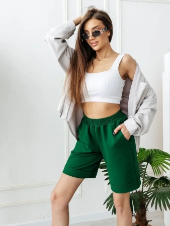 Шорты спортивные женски летние одежда бермуды