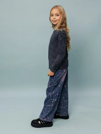 Лонгслив для девочки свитшот варенка в школу