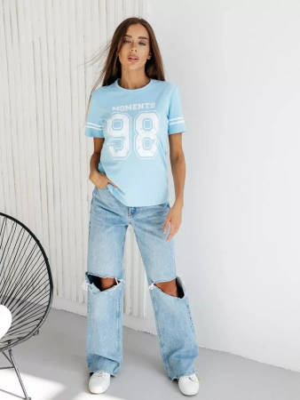 Футболка хлопок с принтом новогодняя больших размеров