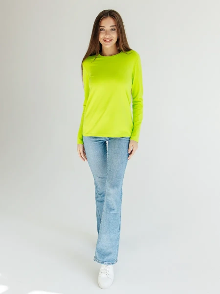 Лонгслив женский облегающий дк540