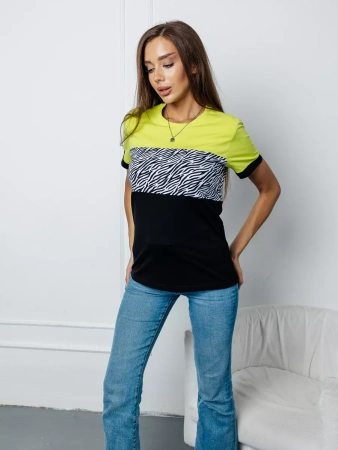 Футболка хлопок с принтом новогодняя больших размеров