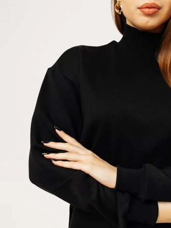 Свитер с горлом кофта с длинным рукавом ДФ542