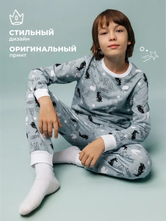 Пижама для девочки для мальчика хлопковая