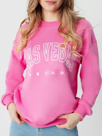 Свитшот женский толстовка больших размеров кофта ДФ579