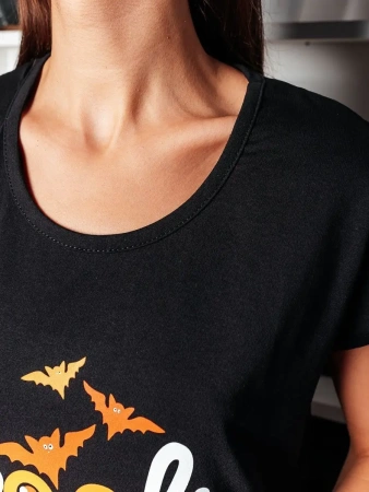 Пижама женская с шортами домашний костюм хлопок