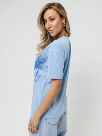 Футболка женская нарядная блузка больших размеров