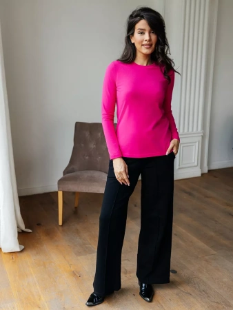 Лонгслив женский облегающий дк540