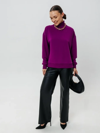 Свитер с горлом кофта с длинным рукавом ДФ542