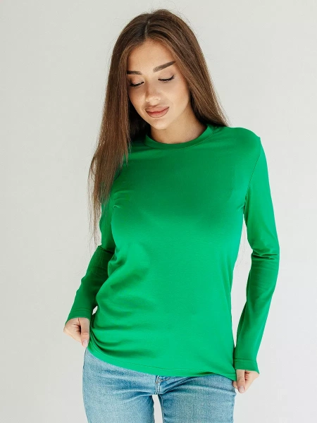 Лонгслив женский облегающий дк540
