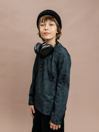 Лонгслив для мальчика подростковый варенка в школу