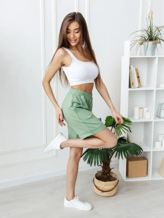 Шорты спортивные женски летние одежда бермуды