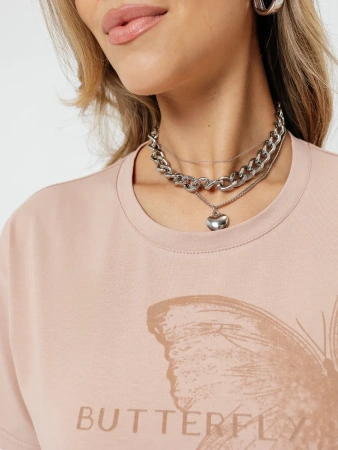 Футболка женская нарядная блузка больших размеров