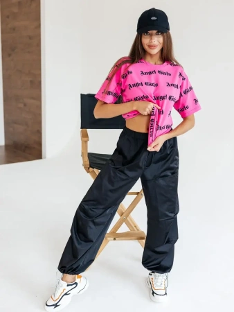 Футболка оверсайз с принтом большого размера