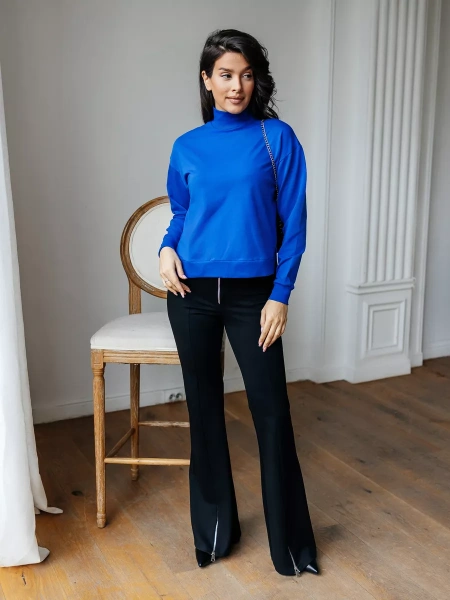 Свитер женский кофта оверсайз больших размеров