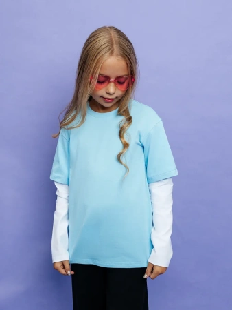 Лонгслив для девочки кофта нарядная с длинным рукавом