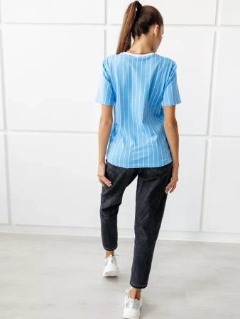 Футболка женская с принтом большого размера ФК570