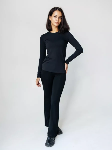 Лонгслив женский облегающий кофта больших размеров дк540