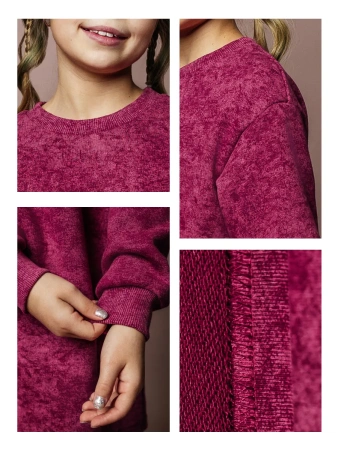 Платье для девочки с длинным рукавом