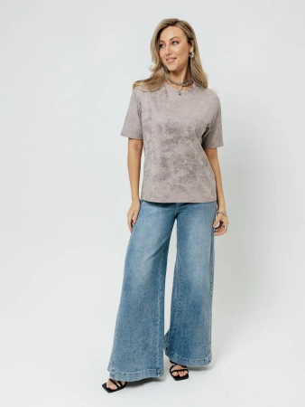 Футболка женская нарядная блузка больших размеров