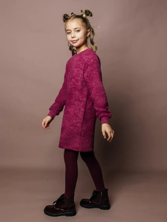 Платье для девочки с длинным рукавом