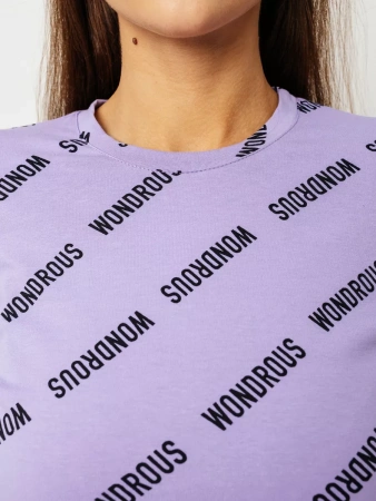 Лонгслив женский облегающий с принтом дк571