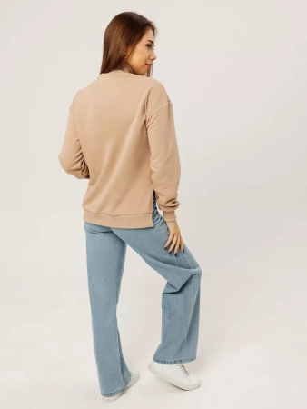 Свитер с горлом кофта с длинным рукавом ДФ542