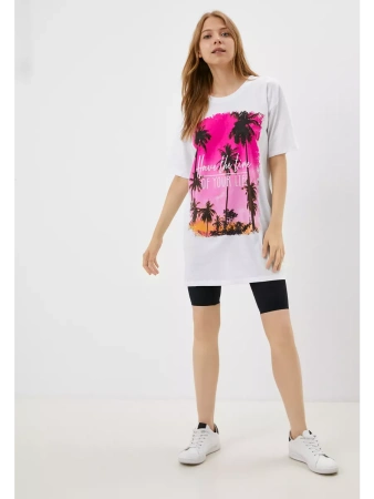 Футболка туника оверсайз