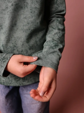 Лонгслив для девочки варенка