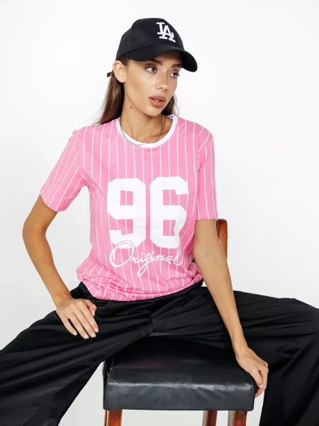 Футболка женская с принтом большого размера ФК570