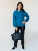 Свитшот женский оверсайз больших размеров ДФ545