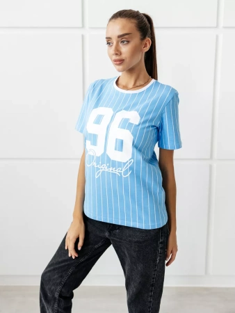 Футболка женская с принтом большого размера ФК570