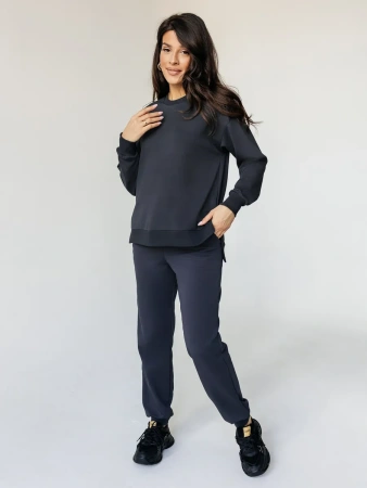 Брюки джоггеры на резинке трикотажнеые штаны БФ595