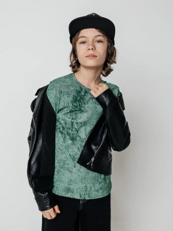 Лонгслив для мальчика варенка в школу