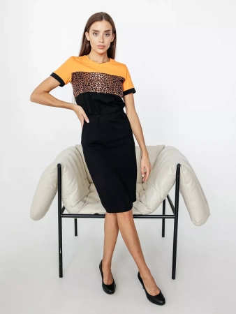 Футболка хлопок с принтом новогодняя больших размеров