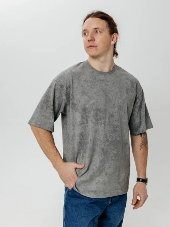 Футболка варенка базовая оверсайз хлопковая летняя