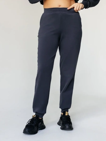 Брюки джоггеры на резинке трикотажнеые штаны БФ595