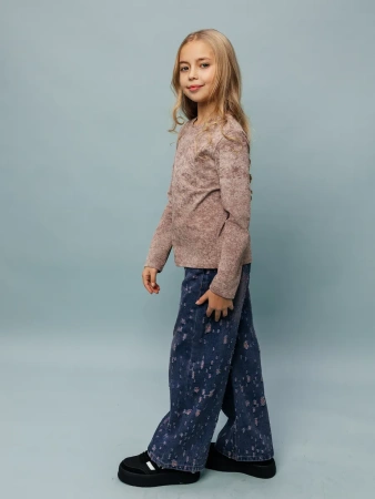 Лонгслив для девочки свитшот варенка