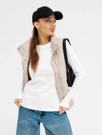 Лонгслив белый облегающий кофта больших размеров дк540