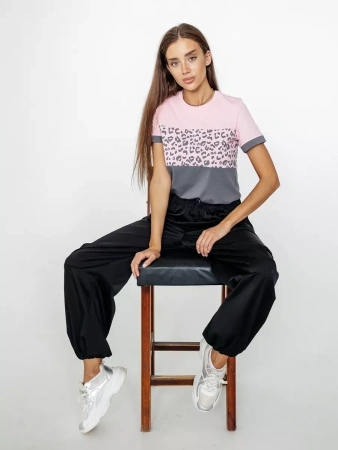 Футболка хлопок с принтом новогодняя больших размеров