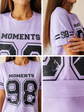 Футболка женская спортивная хлопок больших размеров